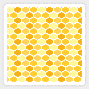 Mid Century Modern Honeycomb Sticker